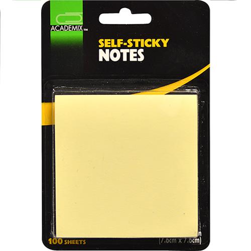 Wholesale Z100CT 3x3"" YELLOW STICKY NOTES