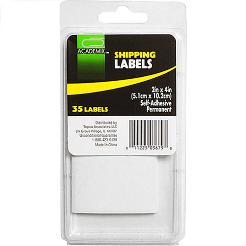 Wholesale Z35CT WHITE SHIPPING LABELS 2x4