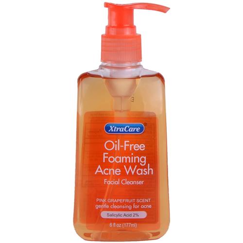 Wholesale XtraCare Acne Foaming Facial Cleanser Oil Free Pin GLW