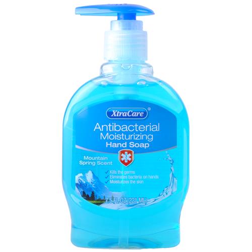 Wholesale XtraCare Anti Bac Hand Soap Mt. Spring w/Pump