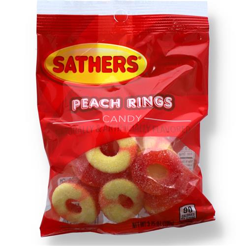 Wholesale SATHERS PEACH RINGS