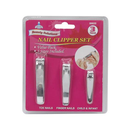 Wholesale 3pc NAIL CLIPPER SET