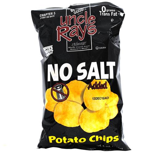 Wholesale Uncle Ray's No Salt Potato Chips
