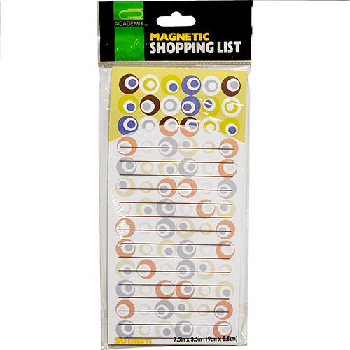 Wholesale ZMAGNETIC SHOPPING LIST PAD