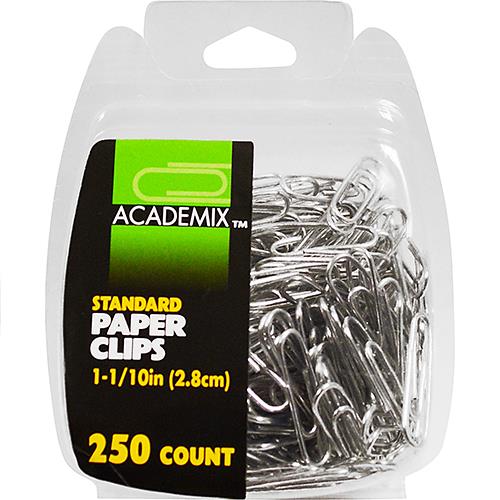 Wholesale PAPER CLIP SILVER VINYL STD CLAMSHELL  250 ct
