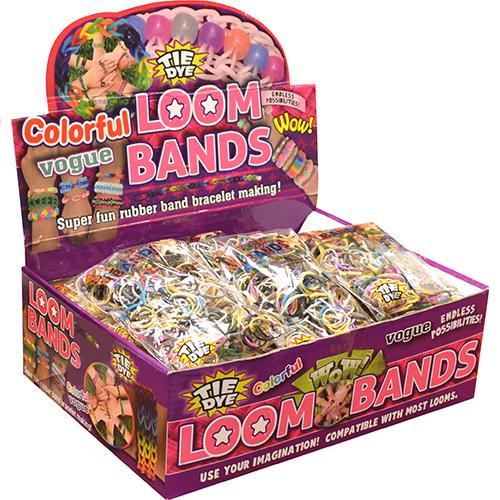Wholesale Z300pc LOOM BANDS- TIE DYED