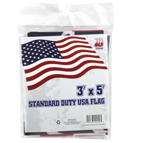 Wholesale USA Flag 3' X 5' Poly