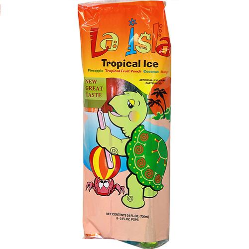 Wholesale La Isla Tropical Flavors - Ice pops assorted