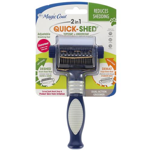 Wholesale 2-in-1 QUICK SHED ADJUSTABLE GROOMING TOOL