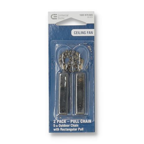 Wholesale COMMERCIAL ELECTRIC 2PK BLACK CEILING FAN PULL CHAIN