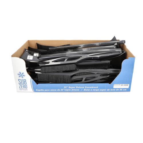 Wholesale SUBZERO 22'' SUPER DELUXE SNOW BRUSH WITH SCRAPER NO CALIFORNIA SALES