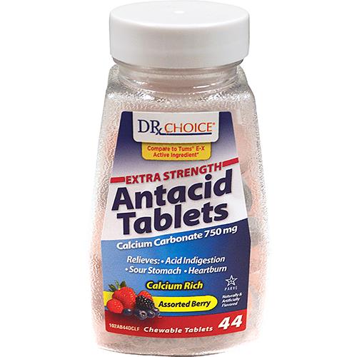 Wholesale Dr.Choice Antacid Tablets Regular Strength Trop