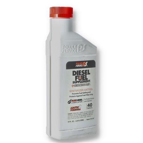 Wholesale POWER SERVICE 16OZ WINTERIZER/ANTIGEL DIESEL FUEL SUPLMENT + CETANE BOOST