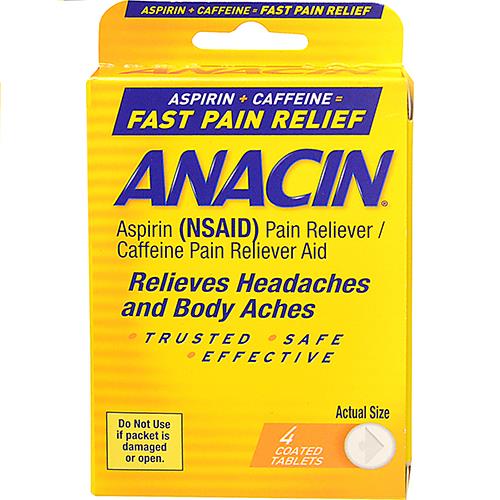 Wholesale Z4pk ANACIN PAIN RELIEVER