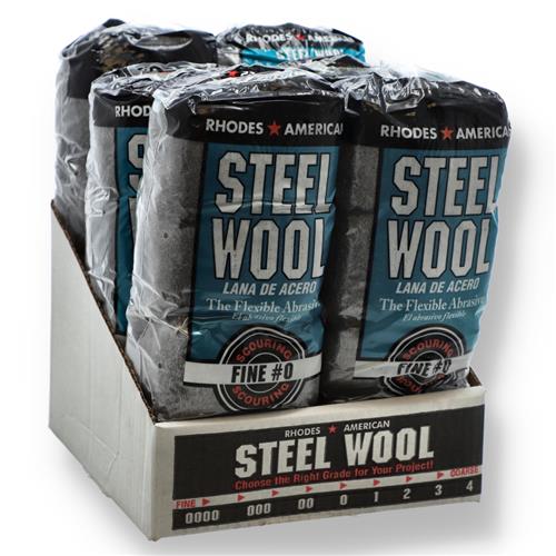 Wholesale Z16PK STEEL WOOL PADS FINE #0