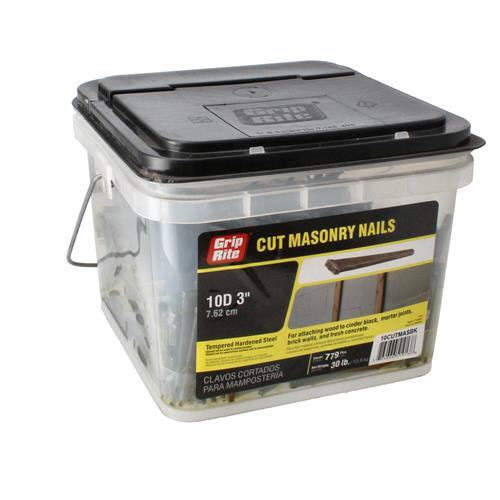 Wholesale GRIP-RITE 30LB 10D 3'' HARD CUT MASONRY NAILS