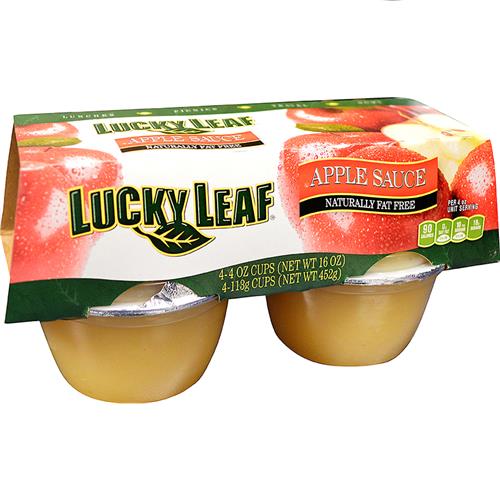 Wholesale Lucky Leaf Applesauce