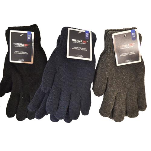 Wholesale Winter Knit Gloves Assorted Solid Colors