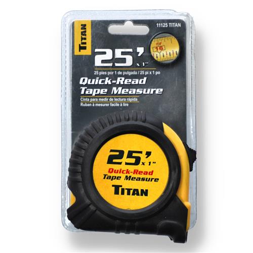 Wholesale Z25'x1'' QUICK READ TAPE MEASURE GLW