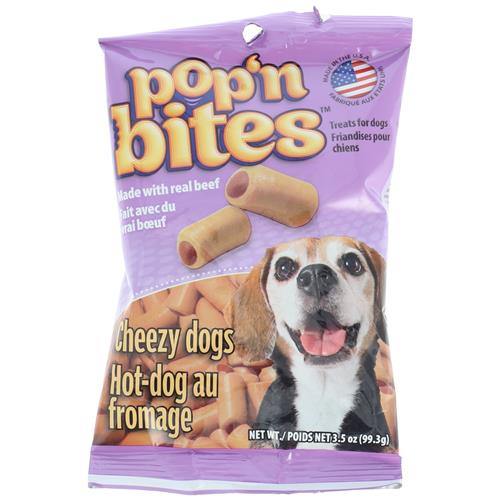 Wholesale Pop'n Bites Cheezy Dogs Dog Treat CD