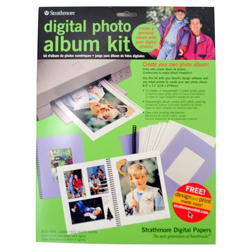 Wholesale Digital Photo Album Kit 8.5"""" x 11"""" SRP $14.95