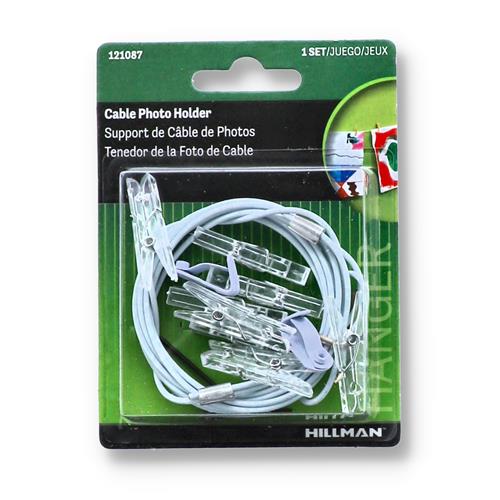 Wholesale HILLMAN CABLE PHOTO HOLDER WITH CLIPS