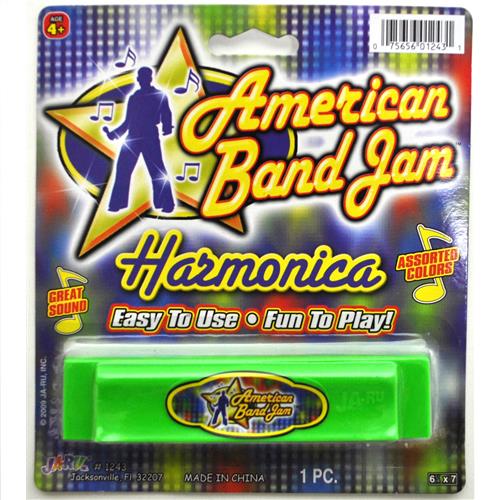 Wholesale American Band Jam/Toy Tunes Harmonica Assorted