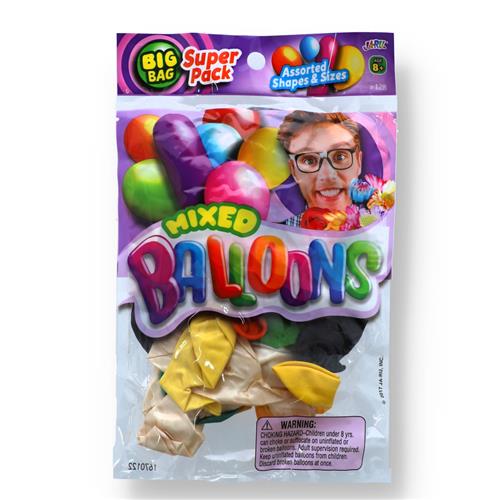 Wholesale BIG BAG MIXED BALLOONS SUPER PACK