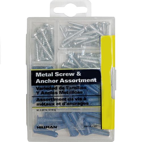 Wholesale zSMALL METAL SCREW & ANCHOR KIT GLW