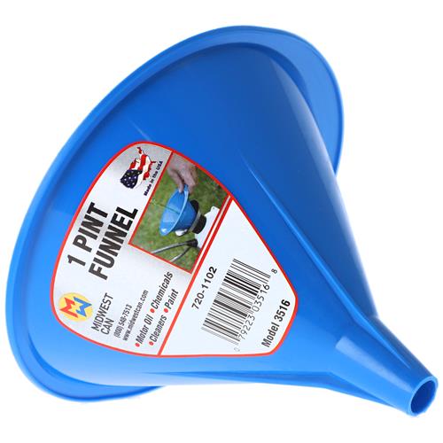 Wholesale Z1 PINT FUNNEL BLUE FUNNEL USA MADE