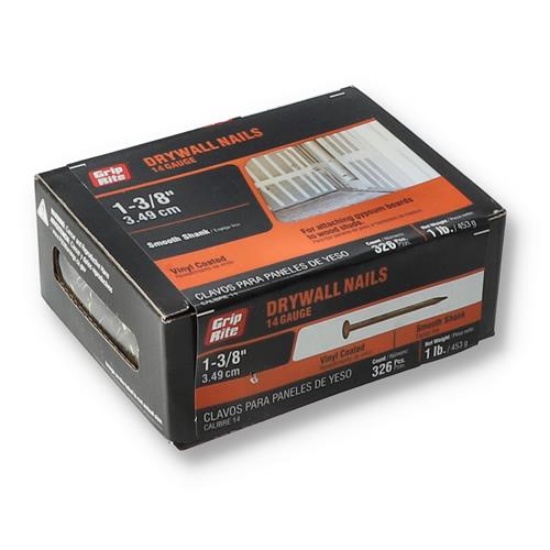 Wholesale GRIP-RITE 1LB VINYL COATED DRYWALL NAILS 1-3/8'' 14 GAUGE