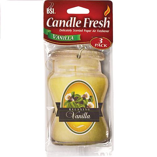 Wholesale 3-pack Paper Candle Jar Air Freshener