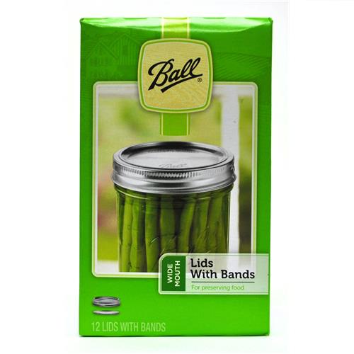 Wholesale Canning Band & Lids - Wide Mouth - Ball