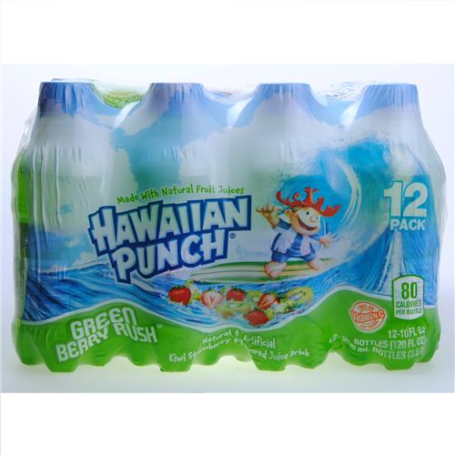 Wholesale Hawaiian Punch Green Berry Rush 10 oz