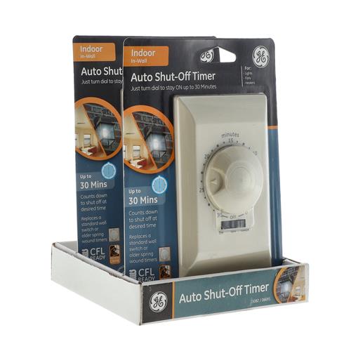 Wholesale 30 MINUTE IN-WALL AUTO SHUT-OFF TIMER ALMOND COLOR