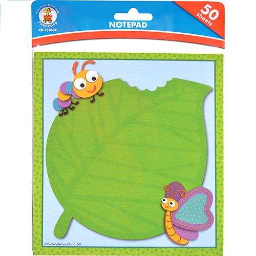 Wholesale Z50 SHEET BUGGY FOR BUGS NOTEPADS