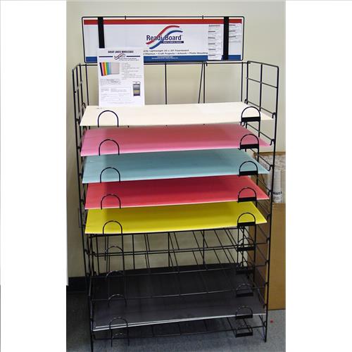 Wholesale Foam Board Rack - 10 Shelf Modular