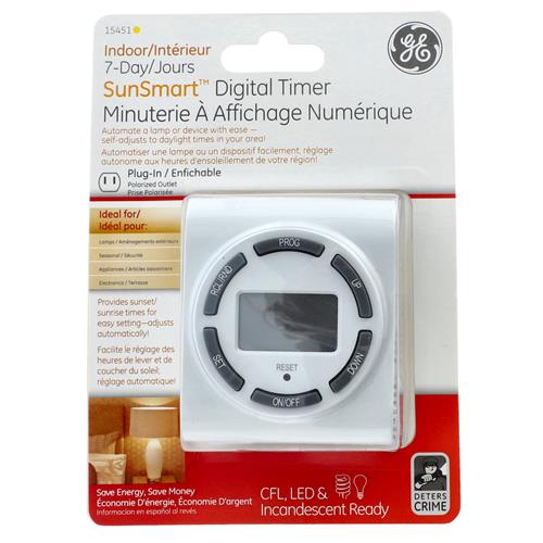 Wholesale Z7 DAY SUNSMART INDOOR DIGITAL TIMER ONE OUTLET