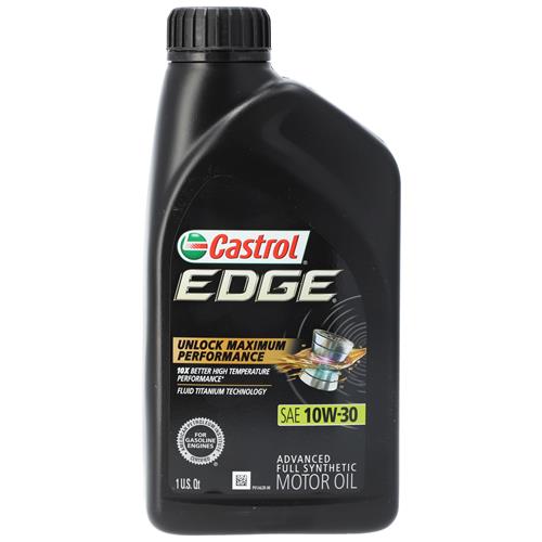 Wholesale Z1QT CASTROL EDGE 10W30 FULL SYNTHETIC MOTOR OIL - GLW