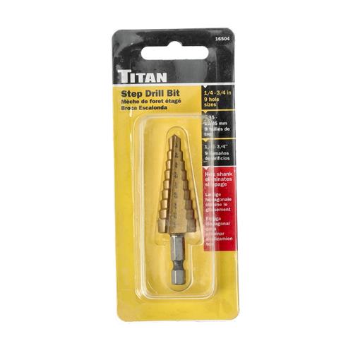 Wholesale TITAN 9 HOLE STEP BIT 1/4-3/4''