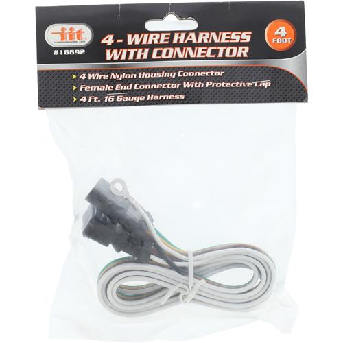 Wholesale 4' Harness with 4 Wire Connector