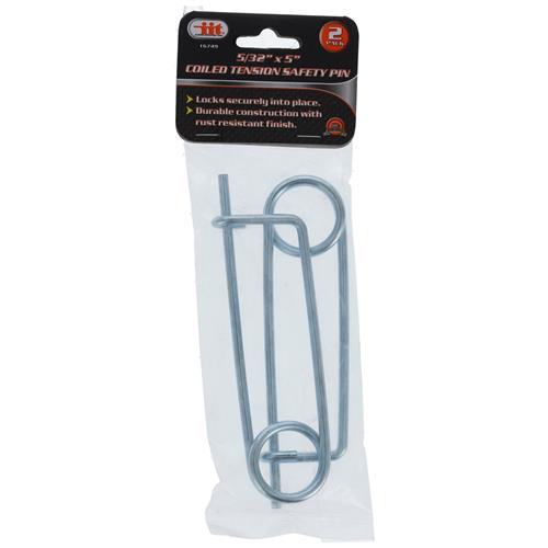 Wholesale 2PK COILED TENSION SAFETY PIN 5 x 5/32''