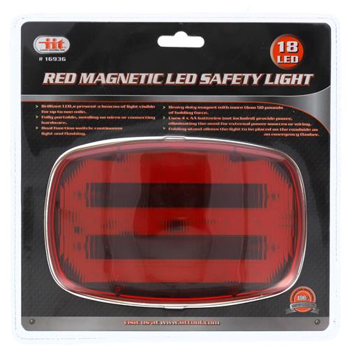 Wholesale RED MAGNETIC LED SAFETY LIGHT