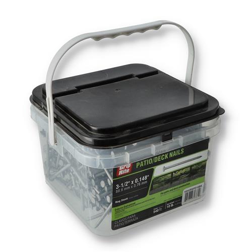 Wholesale GRIP-RITE 10LB COMMON NAILS 3-1/2x.148'' GALVANIZED