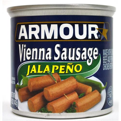 Wholesale Armour Vienna Sausage Jalapeno GLW
