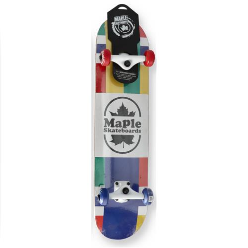 Wholesale MAPLE 31'' MASTERS SERIES GEOMETRIC DOUBLE KICKTAIL SKATEBOARD