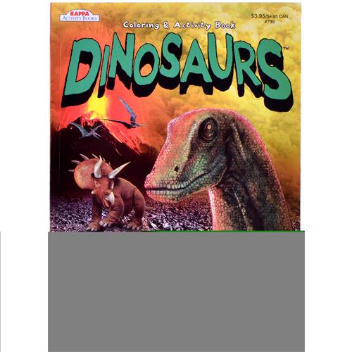 Wholesale Dinosaurs Coloring & Activity Book
