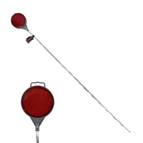 Wholesale IIT 3-1/4'' RED DRIVEWAY MARKER 36'' ALUMINUM STAKE
