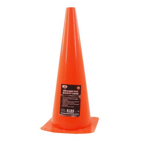 Wholesale 18'' ORANGE PVC SAFETY CONE