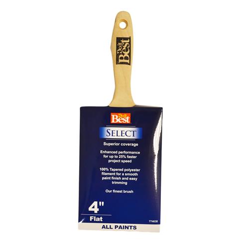 Wholesale Z4"" STAINLESS PAINT BRUSH TAPERED POLYESTER